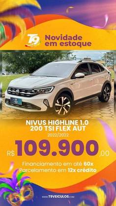 VOLKSWAGEN NIVUS 1.0 200 TSI TOTAL FLEX HIGHLINE AUTOMÁTICO